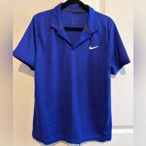 Nike Men's Royal Blue Dri-FIT Polo